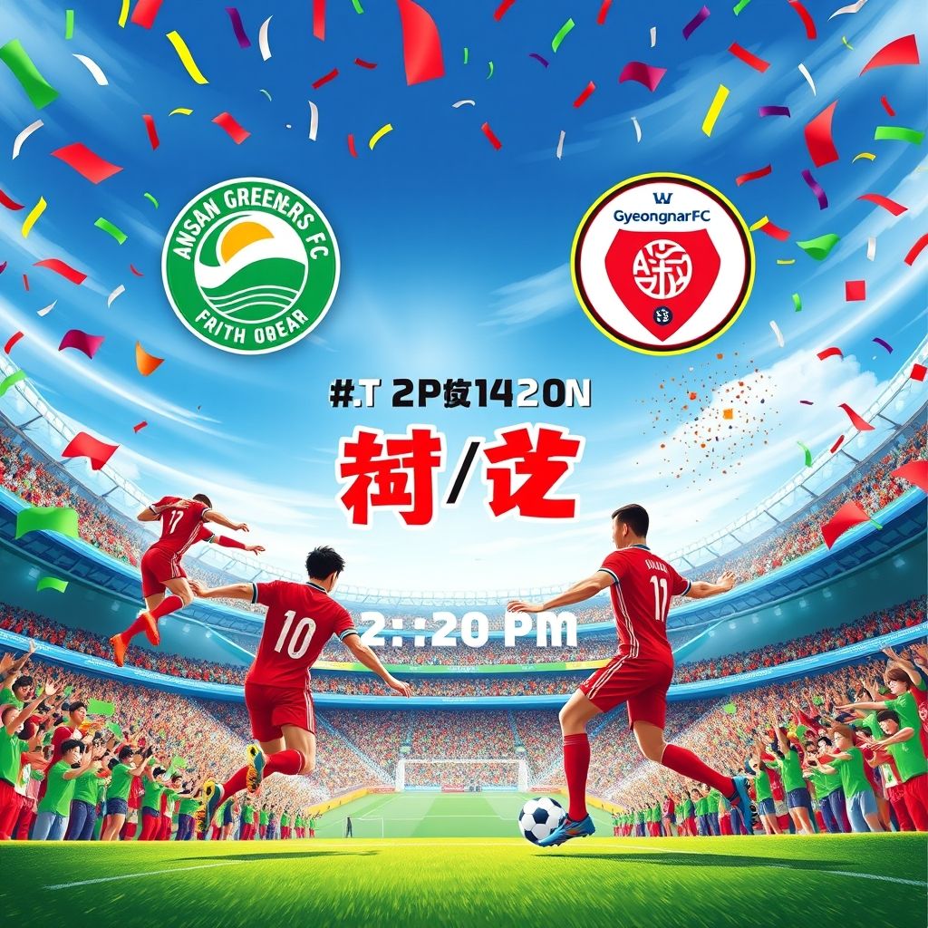 Trực tiếp trận Ansan Greeners FC vs Gyeongnam FC