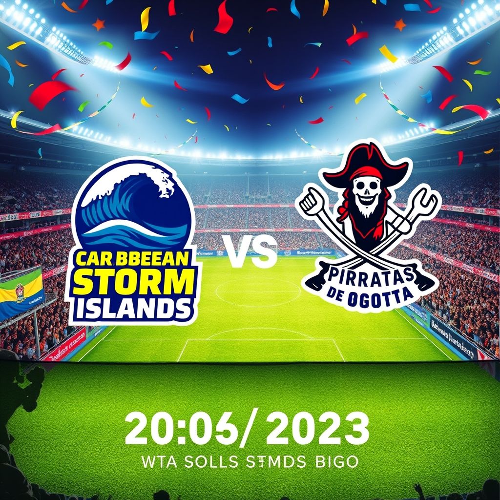 Trực tiếp trận Caribbean Storm Islands vs Piratas de Bogota